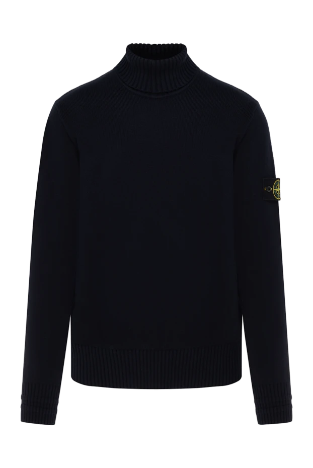 Stone Island golf men's black with logo 185385 - photo 1