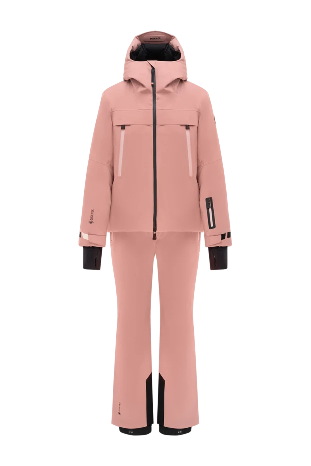 Moncler горнолыжный костюм grenoble розовый женский 185401 - фото 1