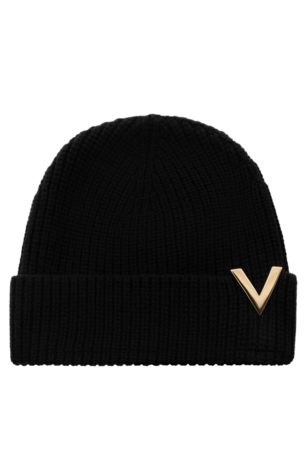 Valentino women's black wool hat 185408 - photo 1