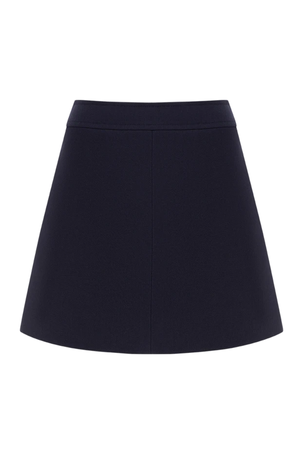 Celine blue wool mini skirt 185414 - photo 1