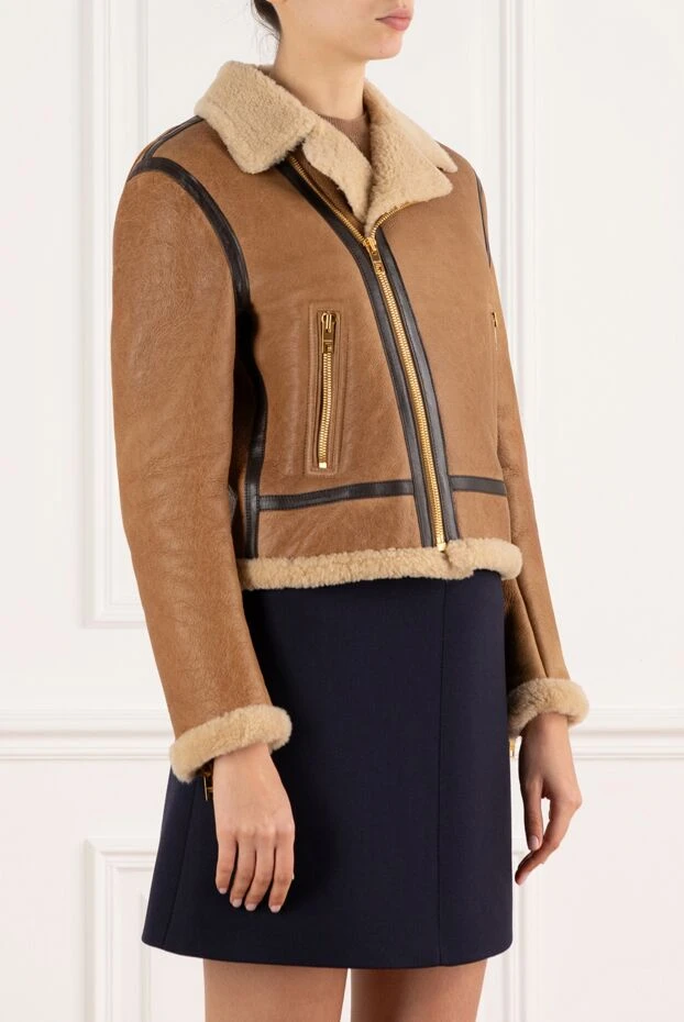 Celine woman leather jacket 184958 - photo 3