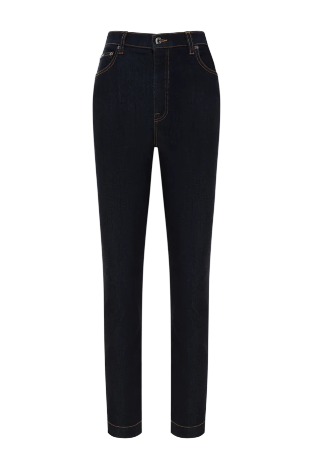 Dolce & Gabbana women's blue jeans with logo 185447 - photo 1