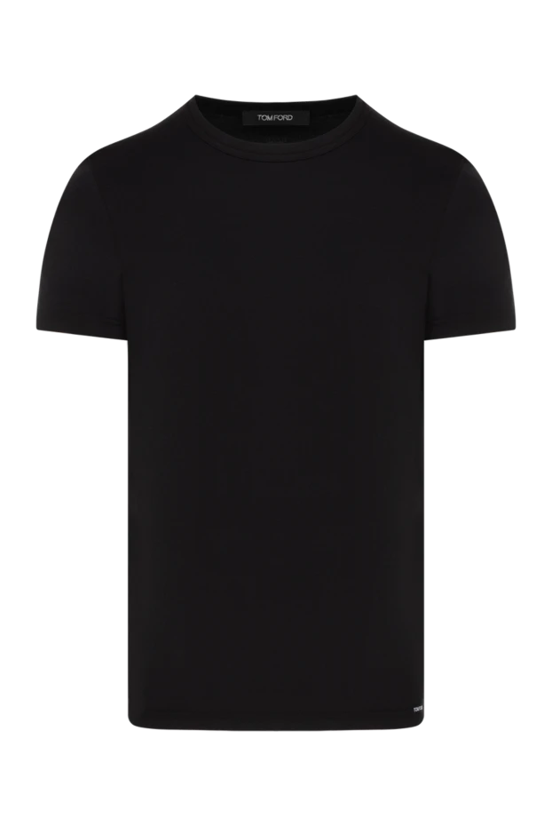 Tom Ford men's black t-shirt without print 185450 - photo 1