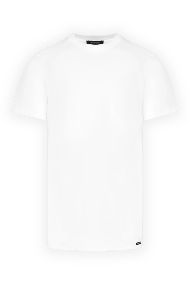 Tom Ford white men's t-shirt without print 185452 - photo 1