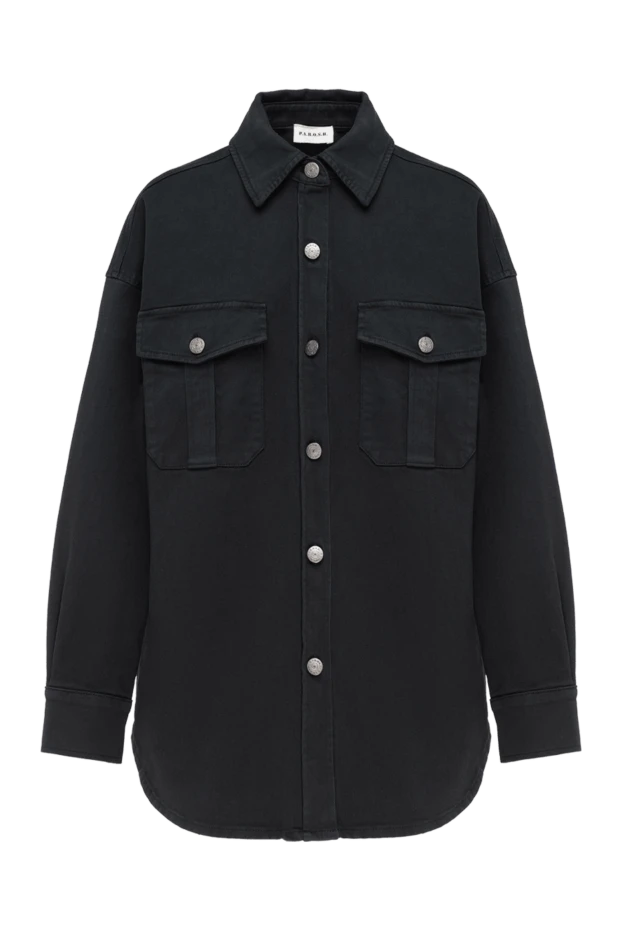 P.A.R.O.S.H. women's denim jacket, black 196938 - photo 1