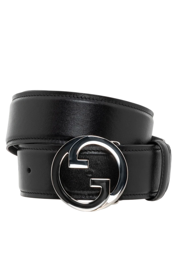 Gucci man wide strap with buckle in the form of intertwined g 185218 - photo 1