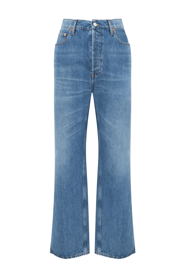 Gucci women's distressed blue flared jeans 185537 - photo 1