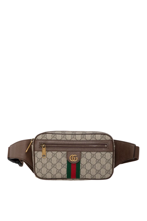 Gucci men's belt bag ophidia gg brown 185557 - photo 1