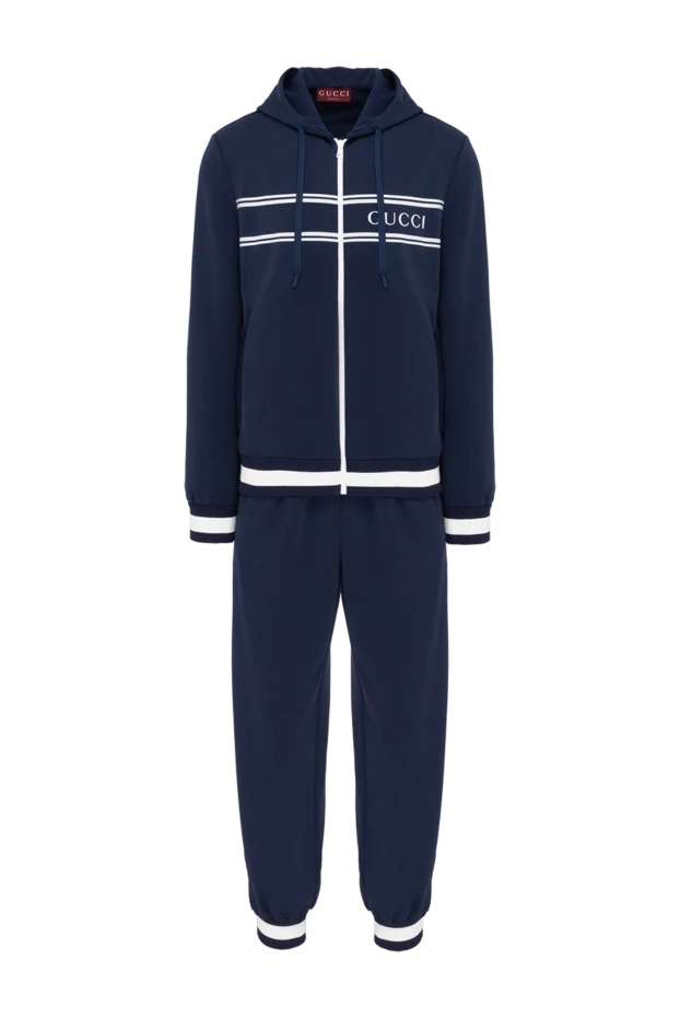 Gucci stylish blue men's sports suit 185562 - photo 1