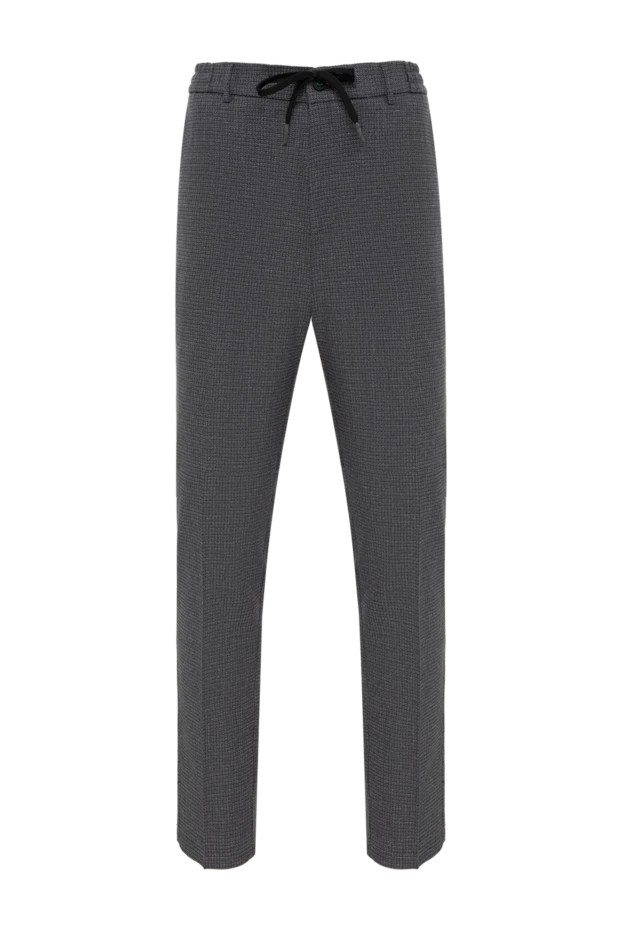 Berwich men's gray checkered trousers 185607 - photo 1