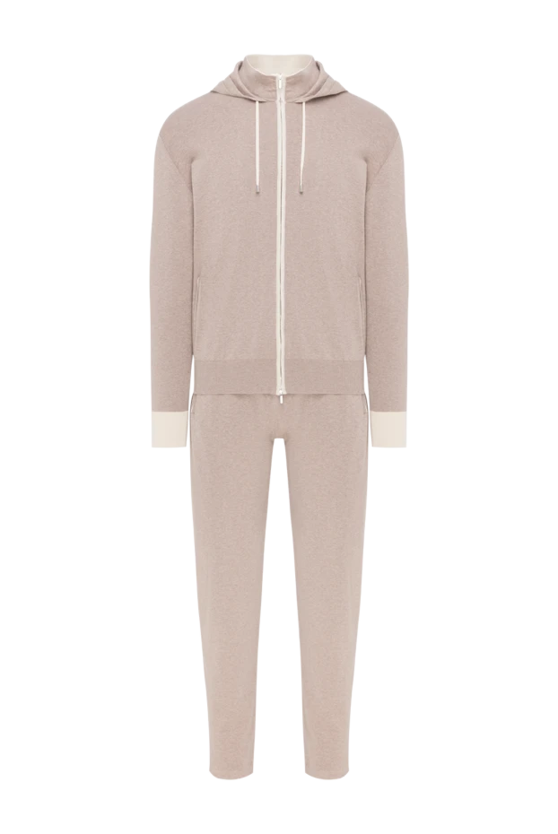 Cesare di Napoli men's tracksuit spring-summer beige 185634 - photo 1