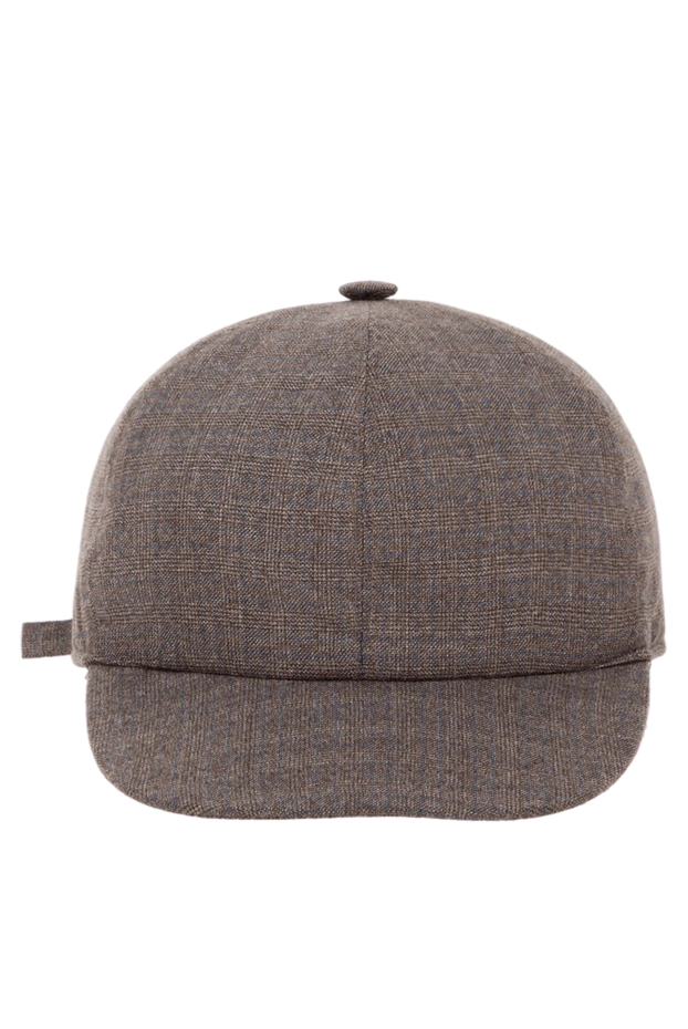 Kiton cashmere cap warm brown 185704 - photo 1