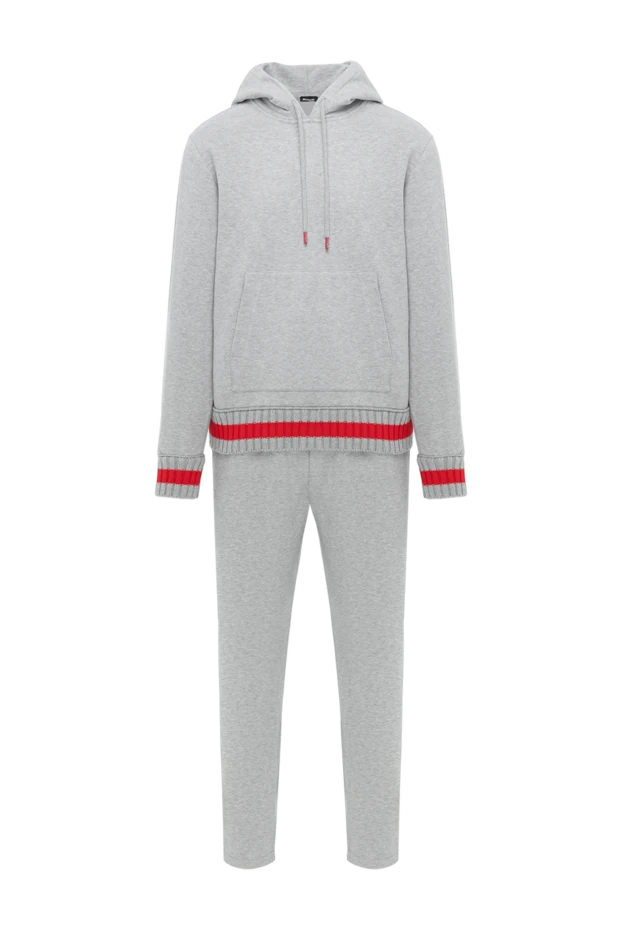 Kiton gray cotton tracksuit for men 185708 - photo 1