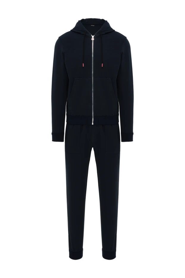 Kiton men's sports suit blue with logo 185712 - photo 1