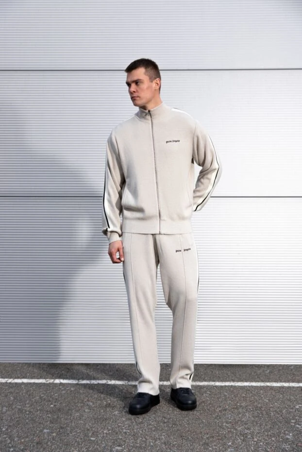 Palm Angels men's tracksuit with beige stripes 185958 - photo 3