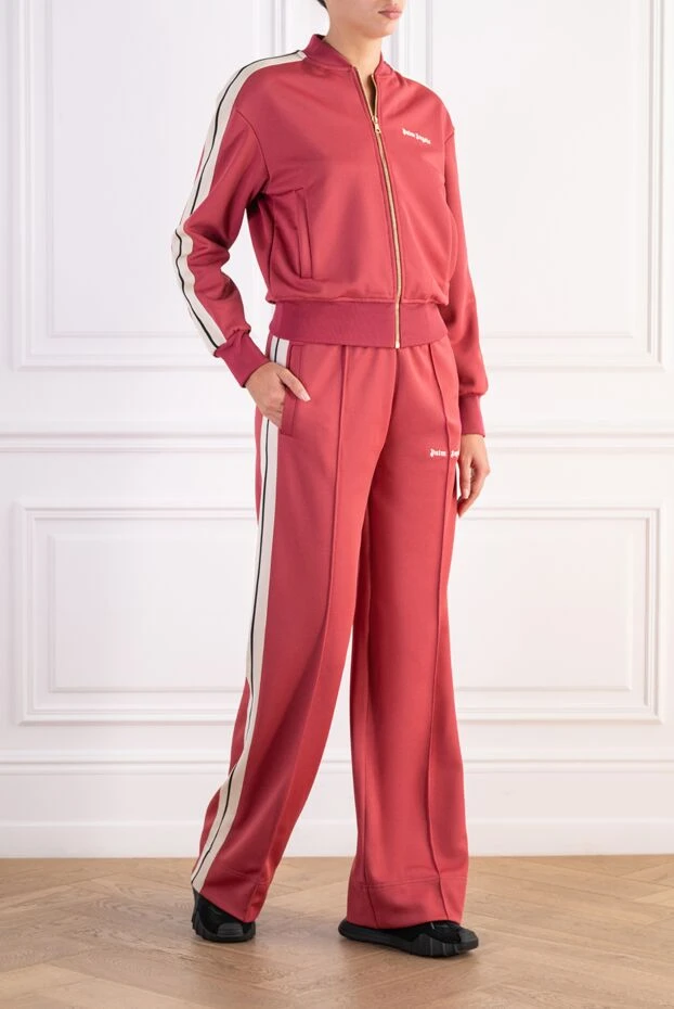 Palm Angels pink women's tracksuit with zipper 185976 - photo 2