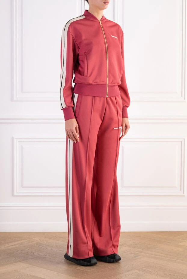Palm Angels pink women's tracksuit with zipper 185976 - photo 3