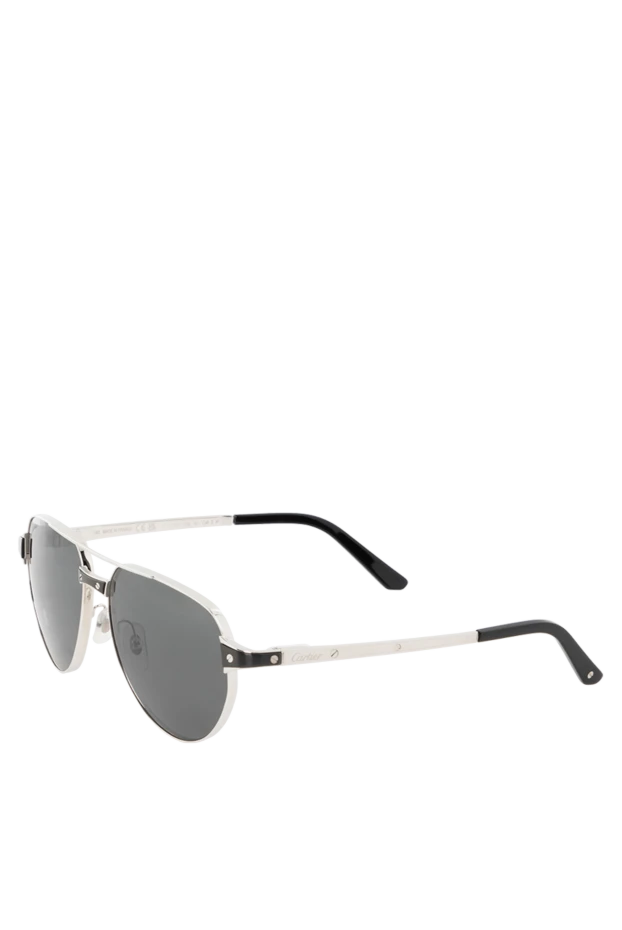Cartier pilot gray metallic sunglasses 186004 - photo 3