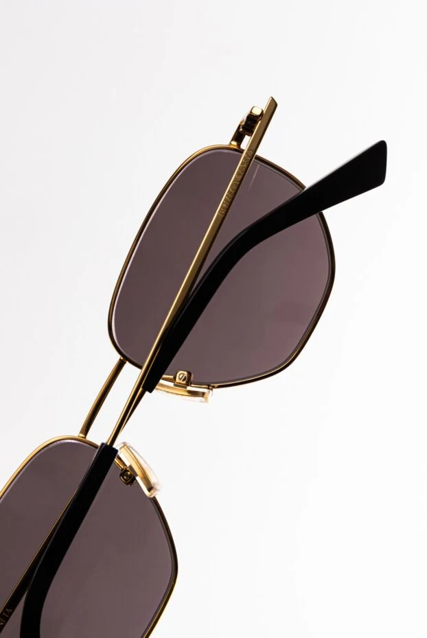 Bottega Veneta women's sunglasses golden with black lenses 186312 - photo 2