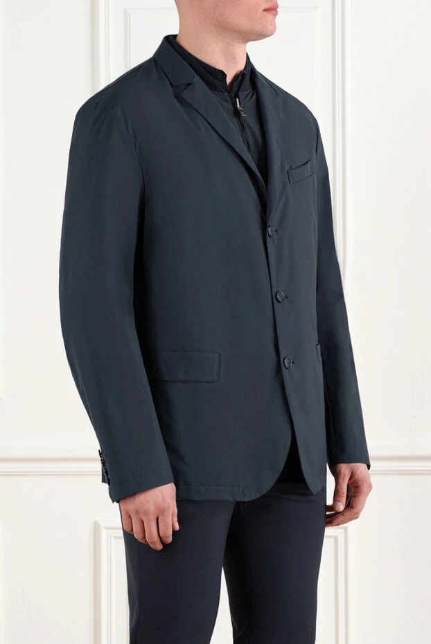 Corneliani men's blue jacket with buttons 186546 - photo 3