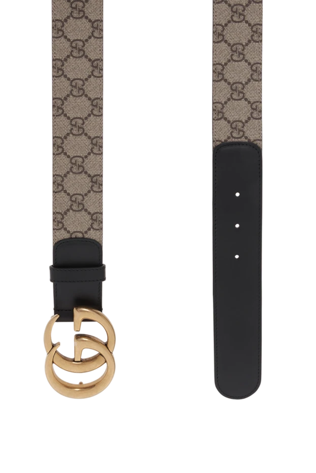 Gucci gg marmont women's beige reversible belt 186748 - photo 3