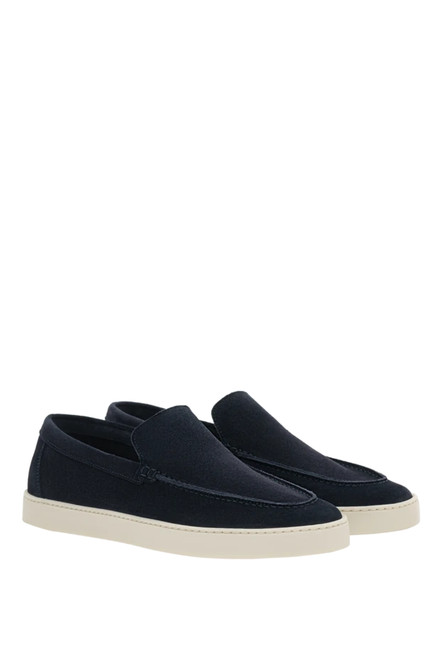 Barrett nubuck summer blue loafers for men 186923 - photo 3