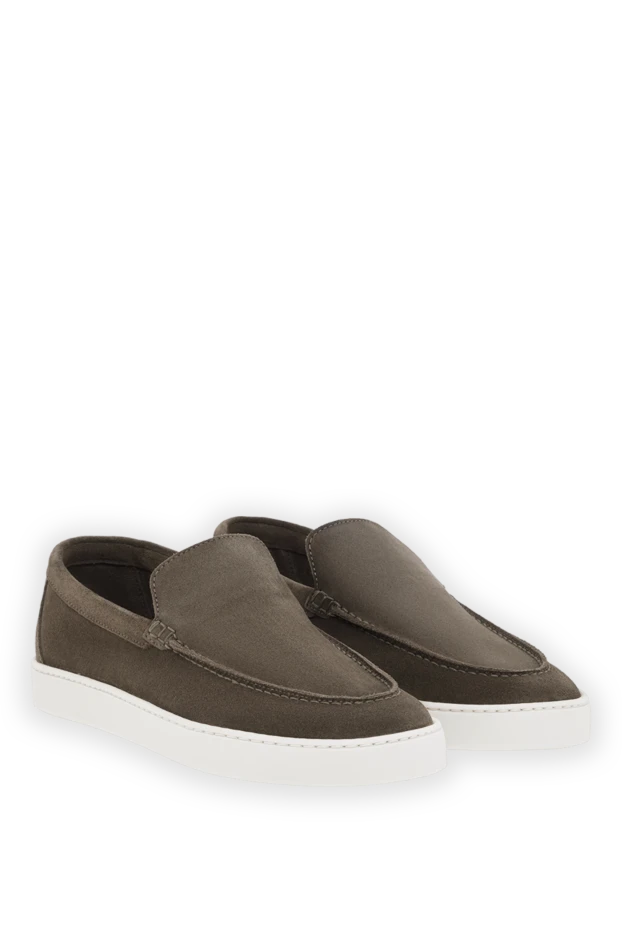 Barrett men's brown suede loafers 186924 - photo 3