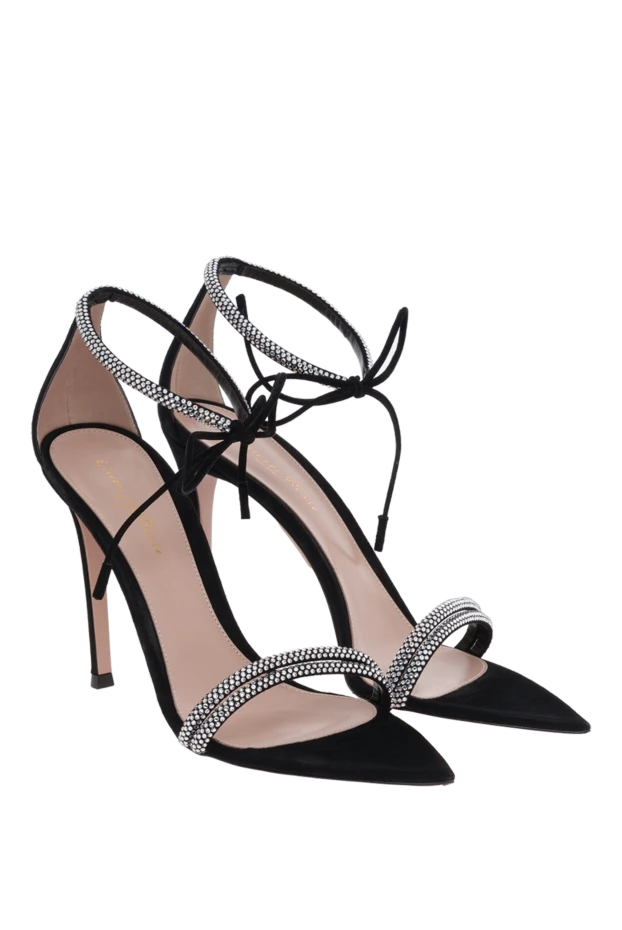 Gianvito Rossi montecarlo elegant stiletto heel sandals black 186967 - photo 3