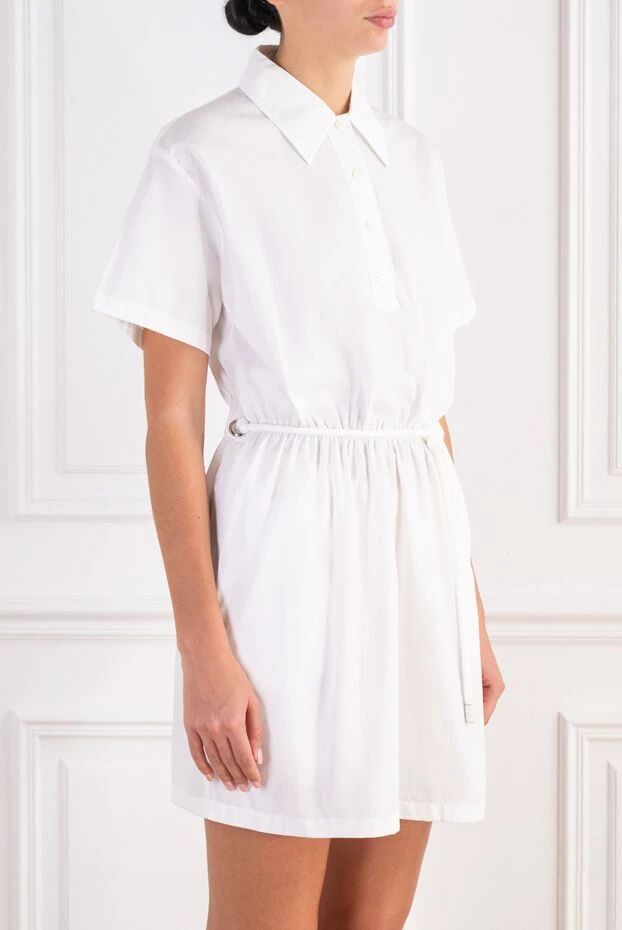 Prada white poplin mini dress 186986 - photo 3