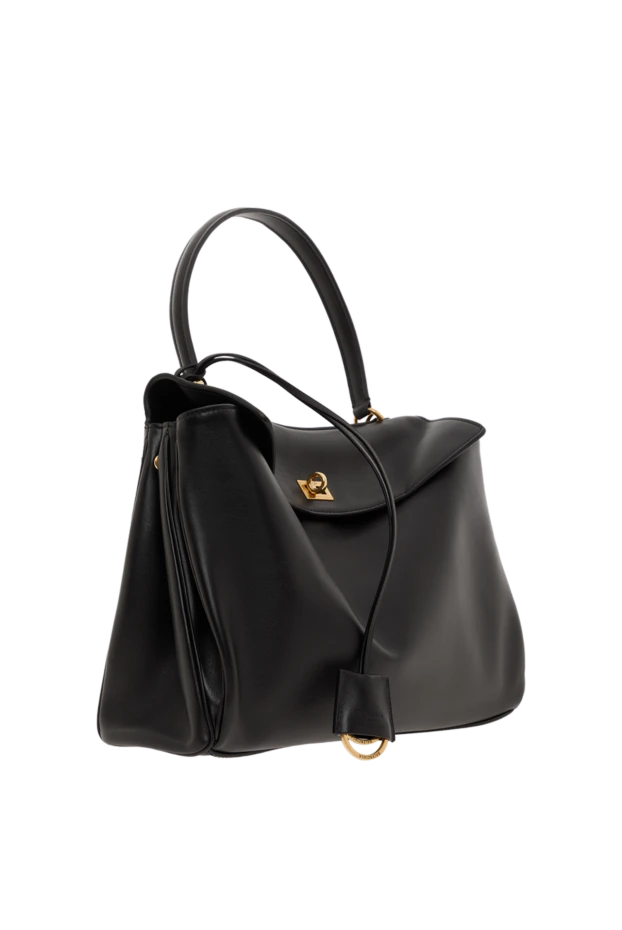 Balenciaga rodeo medium bag in black smooth calfskin 186996 - photo 3