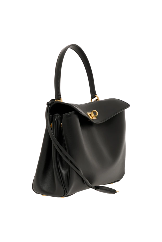 Balenciaga small rodeo bag in black smooth calfskin 186997 - photo 3