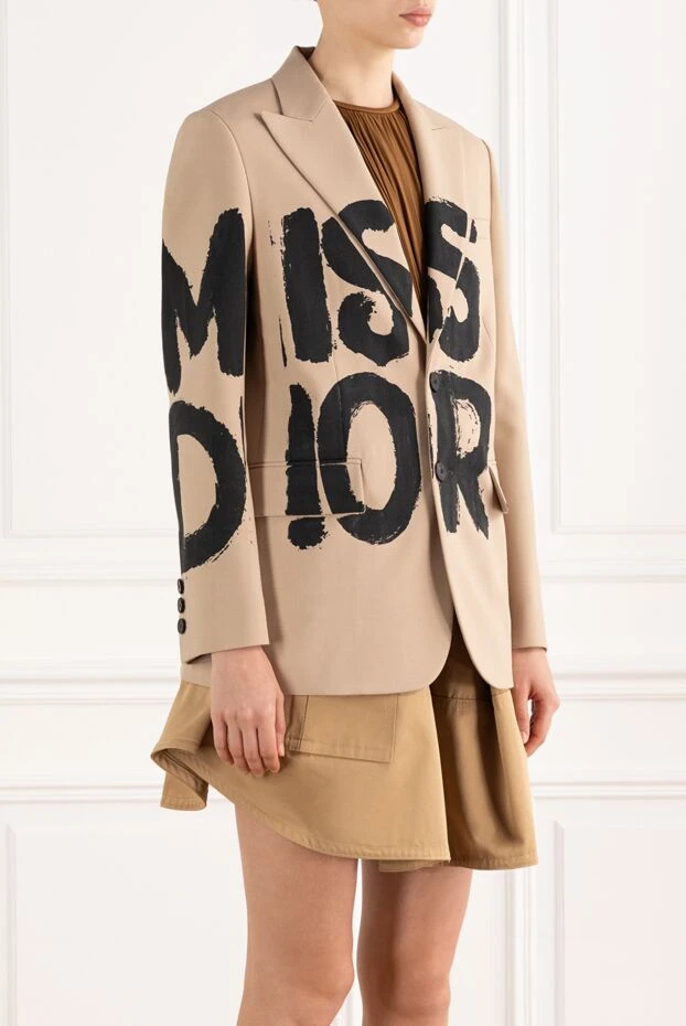 Dior jacket with miss dior graffiti beige 187061 - photo 3