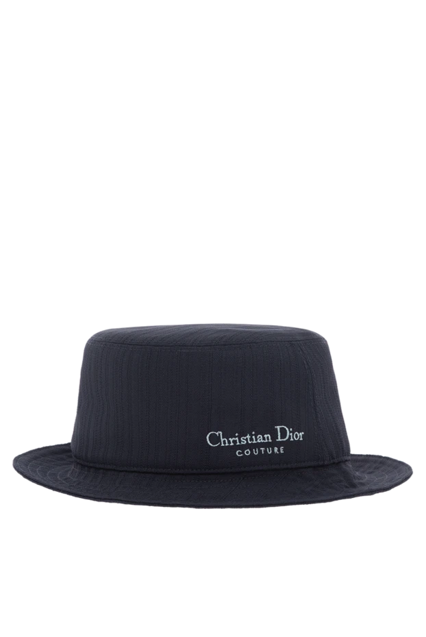 Dior вовняна панама couture синього кольору чоловіча 187069 - фото 3