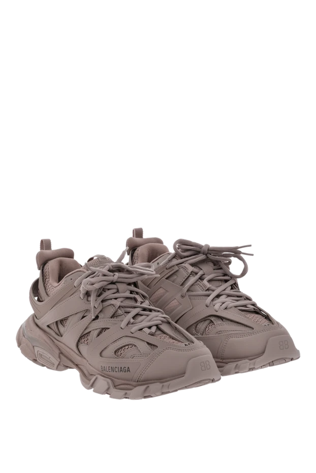 Balenciaga beige women's track sneaker with logo 187142 - photo 3