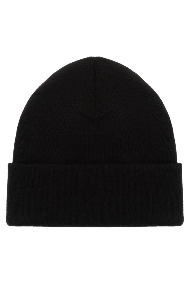 Balenciaga warm men's hat black with logo 187144 - photo 3