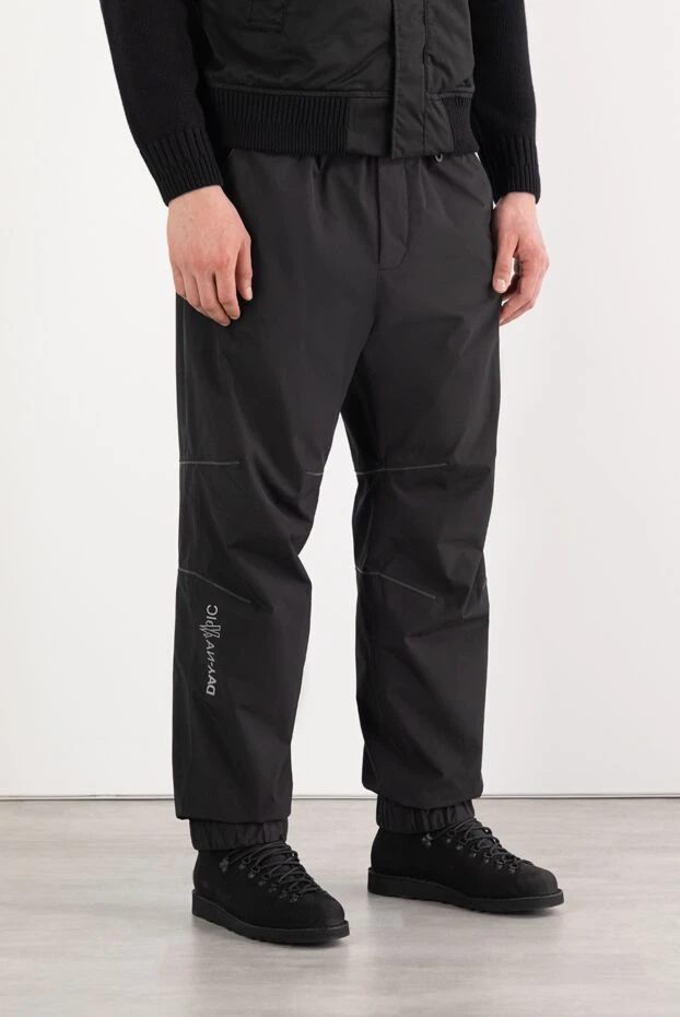 Moncler moncler grenoble men's joggers in gore-tex black 187164 - photo 3