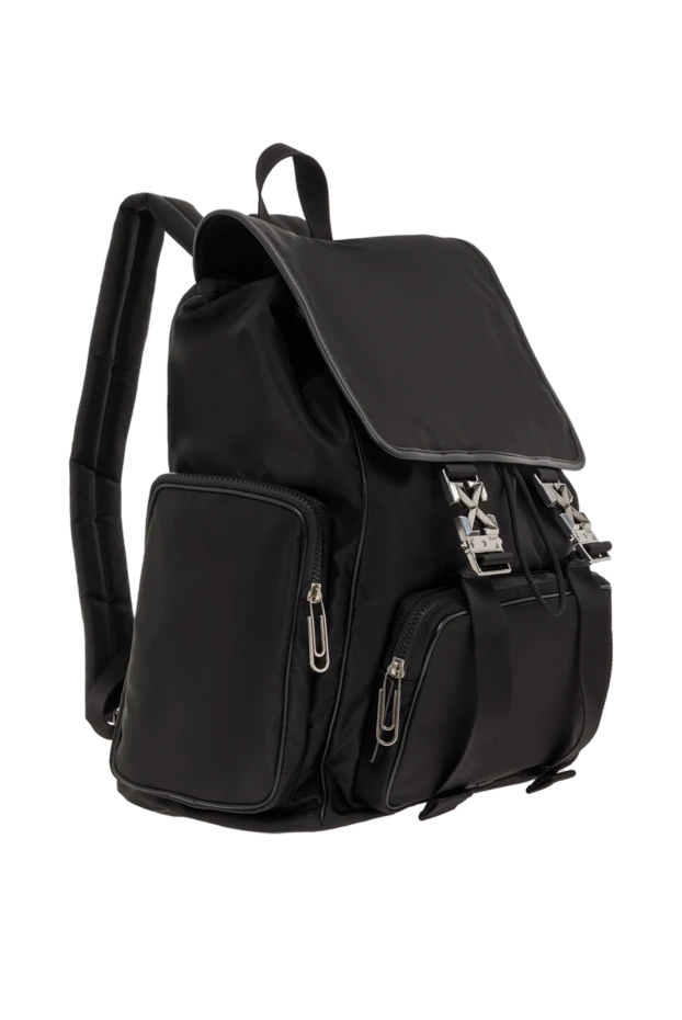 Чорний рюкзак Arrow Tuc чоловічий з логотипом - фото 3