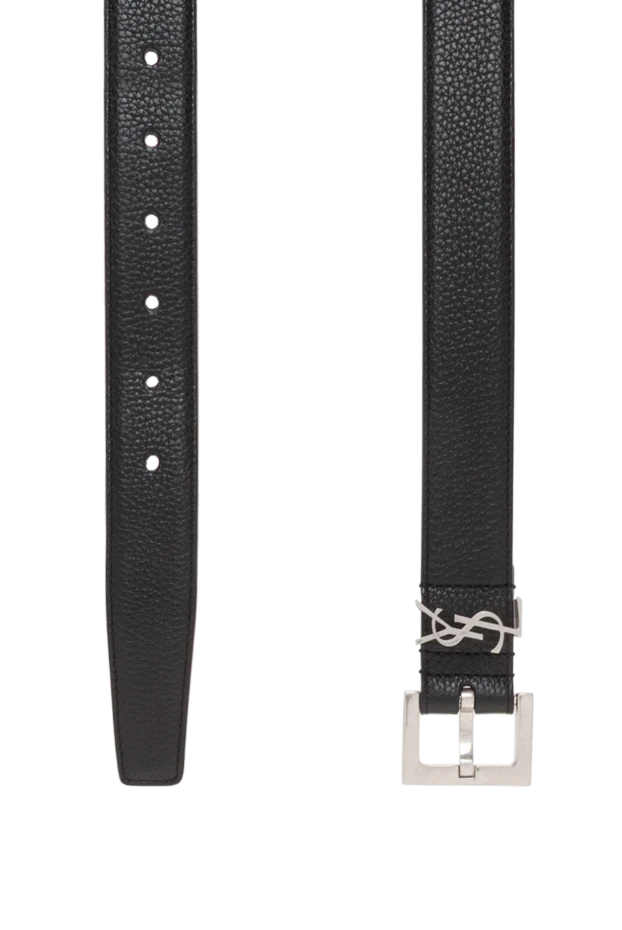 Ремінь Cassandre із дубленої шкіри з регульованою квадратною пряжкою та петлею - фото 3