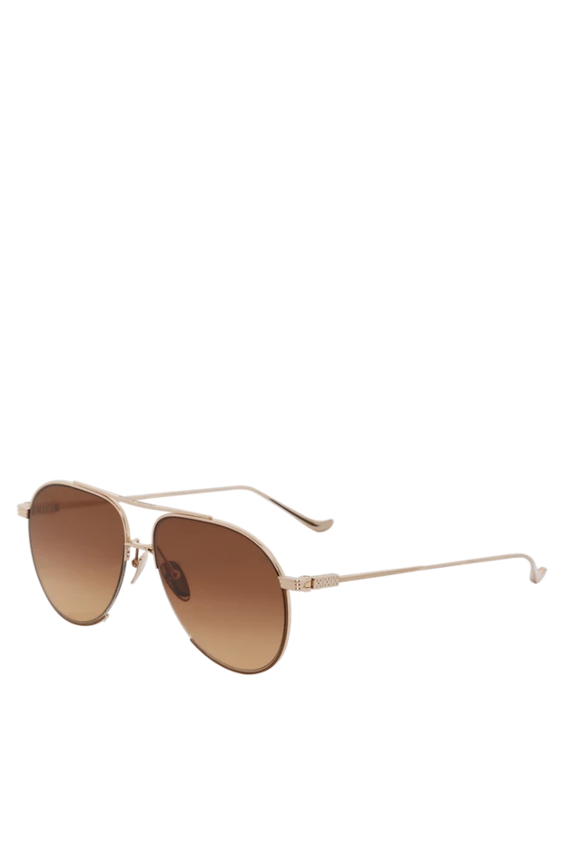 Chrome Hearts очки-авиаторы steppin blu с коричневыми линзами мужские 187493 - фото 3