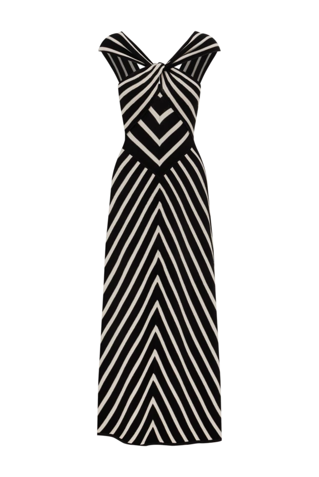 Zimmermann трикотажное платье миди с силуэтом халтер 187608 - фото 1