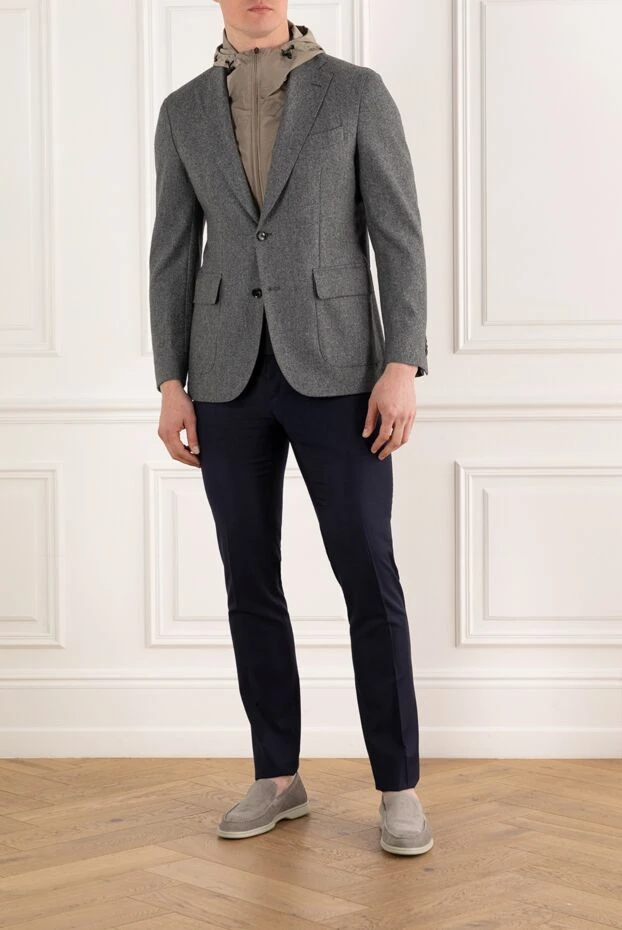 Lubiam gray men's wool jacket 187717 - photo 2