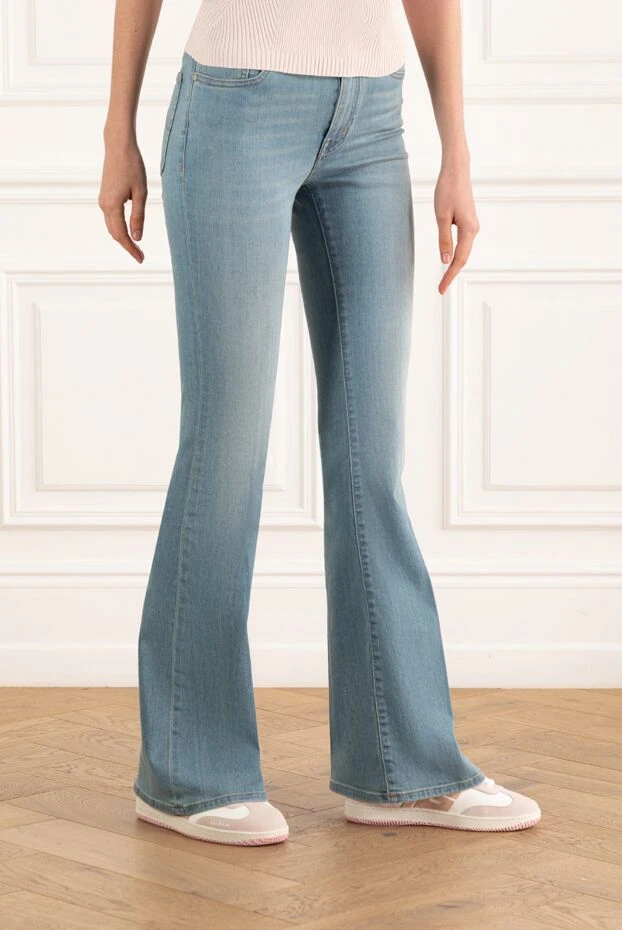 Jacob Cohen women's blue jeans with a distressed effect 187806 - photo 3