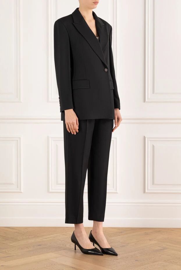 Brunello Cucinelli костюм з комфортного віскозного твила couture з ланцюжком моніль 187816 - фото 3