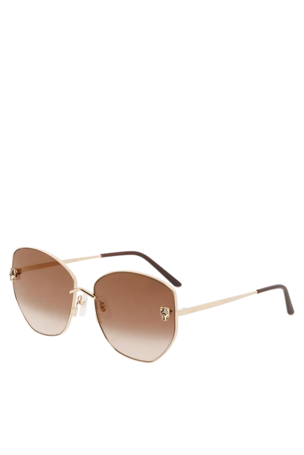 Cartier panthere metal sunglasses gold 187952 - photo 3