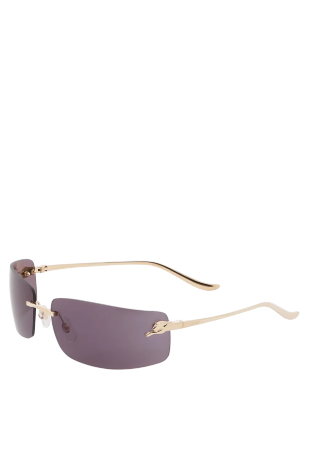 Cartier panthere sunglasses in metal with gold trim 187959 - photo 3