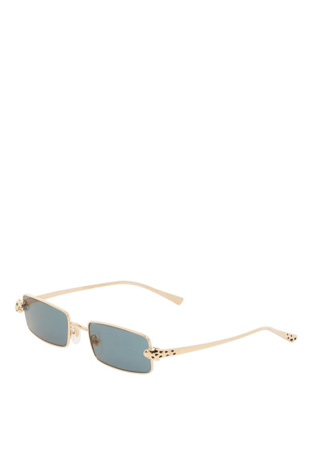 Cartier panthere rectangular sunglasses with gold frames 187961 - photo 3