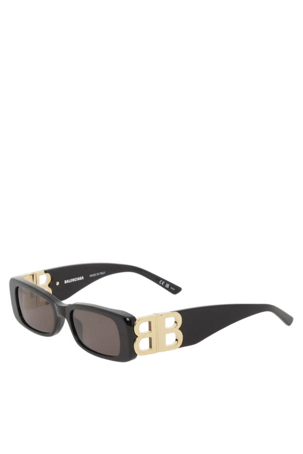 Balenciaga dynasty rectangle women's sunglasses black 188141 - photo 3