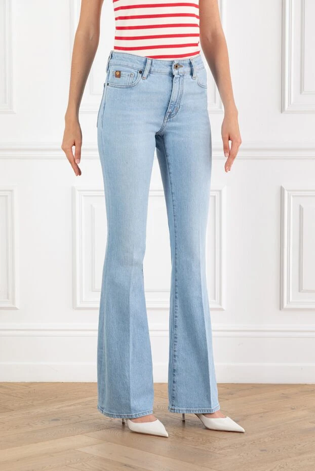 Jacob Cohen women's flared jeans made of cotton in light blue 188225 - photo 3