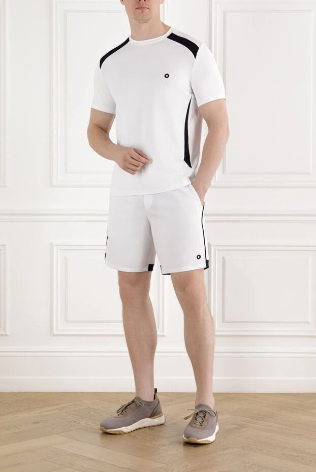 Stefano Ricci summer sports suit made of ultra-light material white men's 188235 - photo 2