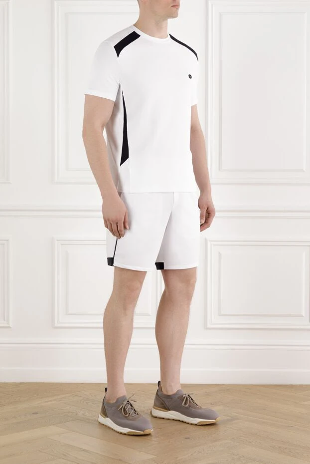 Stefano Ricci summer sports suit made of ultra-light material white men's 188235 - photo 3